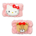 Sanrio 三麗鷗 絨毛造型洗臉腕帶 (大臉款) Kitty 花小兔_1