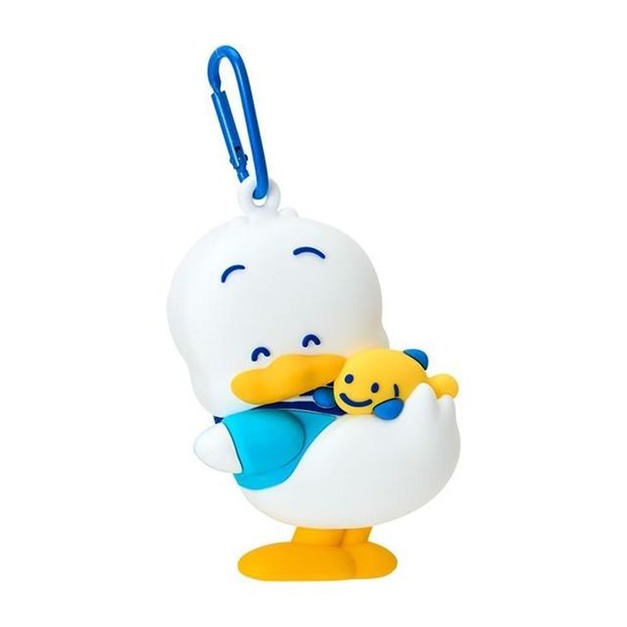 ▲新品特價【預購】Sanrio 三麗鷗 貝克鴨 矽膠造型零錢包吊飾 (夏日水手服)
