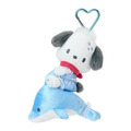 ▲新品特價【預購】Sanrio 三麗鷗 帕恰狗 絨毛玩偶吊飾 (blingbling海豚系列)