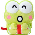 ▲新品特價【預購】Sanrio 三麗鷗 大眼蛙 絨毛玩偶靠墊 (每天都要Keroppi)_1