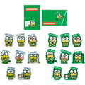 ▲新品特價【預購】Sanrio 三麗鷗 大眼蛙 造型貼紙組 20枚入 (每天都要Keroppi)_1