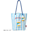 ▲新品特價 Sanrio 三麗鷗 貝克鴨 棉質直式肩背袋 (夏日水手服)_4