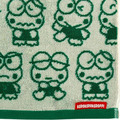 ▲新品特價【預購】Sanrio 三麗鷗 大眼蛙 純棉長毛巾 34x76cm (每天都要Keroppi)_2