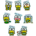 ▲新品特價【預購】Sanrio 三麗鷗 大眼蛙 造型貼紙組 20枚入 (每天都要Keroppi)_3