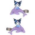 ▲新品特價【預購】Sanrio 三麗鷗 酷洛米 造型髮夾2入組 (blingbling海豚系列)_1