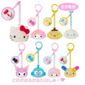 ▲新品特價 Sanrio 三麗鷗 大集合 溜溜球造型鑰匙圈 全套盲盒8入組 (夏日花火大會)