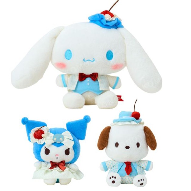 Sanrio 三麗鷗 絨毛玩偶娃娃 (櫻桃鮮奶油蛋糕) 大耳狗 酷洛米 帕恰狗