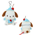 Sanrio 三麗鷗 絨毛玩偶造型環保購物袋(櫻桃鮮奶油蛋糕) 大耳狗 酷洛米 帕恰狗_3