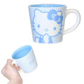 Sanrio 三麗鷗 陶瓷馬克杯 (格紋線條款) Kitty 布丁狗 花小兔 酷洛米_1