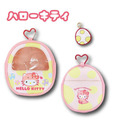 Sanrio 三麗鷗 皮質蛋形玩偶收納包 (恐龍裝扮款) Kitty 美樂蒂 布丁狗 大耳狗_1