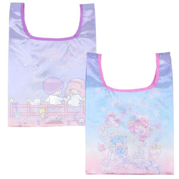 Sanrio 三麗鷗 雙子星 摺疊環保購物袋 (50週年系列)