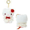 Sanrio 三麗鷗 絨毛玩偶吊飾 (草莓鮮奶油蛋糕) Kitty 美樂蒂 Piano 小麥粉_1