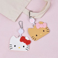 Sanrio 三麗鷗 Hello Kitty 矽膠造型伸縮票卡套 (曬黑大臉款)_5