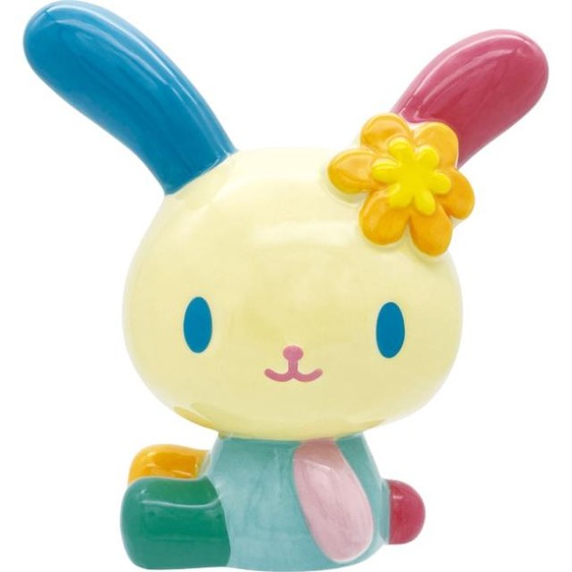 Sanrio 三麗鷗 花小兔 陶瓷造型存錢筒 (坐姿款)
