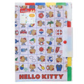 Sanrio 三麗鷗 Hello Kitty 扣式分類資料夾 (冰棒/多格圖款)_4