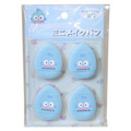 Sanrio 三麗鷗 人魚漢頓 迷你氣墊粉撲4入組 (大臉款)