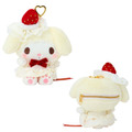 Sanrio 三麗鷗 絨毛玩偶造型環保購物袋(草莓鮮奶油蛋糕) Kitty 美樂蒂 Piano_2