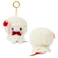 Sanrio 三麗鷗 絨毛玩偶吊飾 (草莓鮮奶油蛋糕) Kitty 美樂蒂 Piano 小麥粉_3