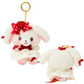 Sanrio 三麗鷗 絨毛玩偶吊飾 (草莓鮮奶油蛋糕) Kitty 美樂蒂 Piano 小麥粉_5