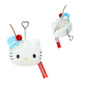 Sanrio 三麗鷗 絨毛造型零錢包吊飾 (櫻桃鮮奶油蛋糕) 大耳狗 酷洛米 帕恰狗 山姆企鵝_4