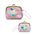 Sanrio 三麗鷗 花小兔 皮質口金零錢包吊飾_2