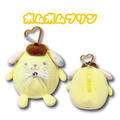 Sanrio 三麗鷗 絨毛玩偶零錢包吊飾 (寶石海灘系列) Kitty 美樂蒂 布丁狗_3