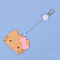 Sanrio 三麗鷗 Hello Kitty 矽膠造型伸縮票卡套 (曬黑大臉款)_3