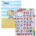 Sanrio 三麗鷗 Hello Kitty 扣式分類資料夾 (冰棒/多格圖款)