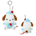 Sanrio 三麗鷗 絨毛玩偶吊飾 (櫻桃鮮奶油蛋糕) 大耳狗 酷洛米 帕恰狗 山姆企鵝_3