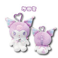 Sanrio 三麗鷗 絨毛玩偶零錢包吊飾 (寶石海灘系列) Kitty 美樂蒂 布丁狗_5