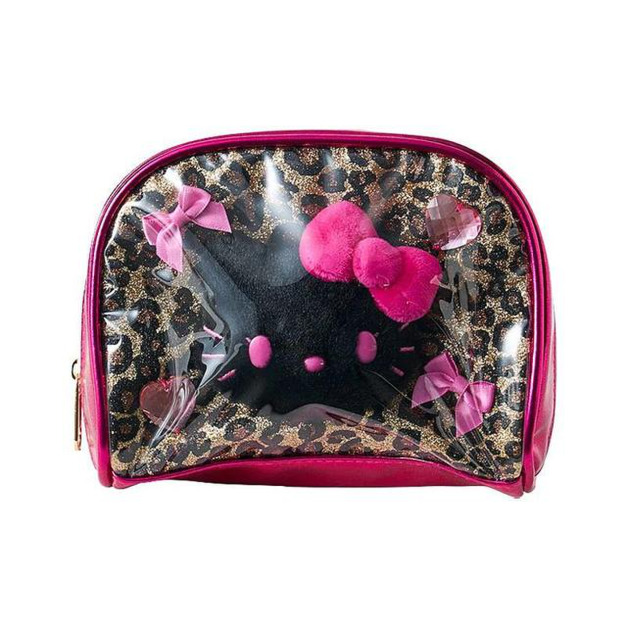 ▲新品特價 Sanrio 三麗鷗 Hello Kitty 防水皮化妝包 (澀谷辣妹華麗MAX)