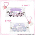 ▲新品特價 Sanrio 三麗鷗 x 粧美堂 大集合 PVC扣式收納包附扣環 (夢幻幽靈甜點屋)_1