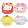 Sanrio 三麗鷗 造型刮泥絲圈地墊 (達摩款) Kitty 美樂蒂 布丁狗 大耳狗