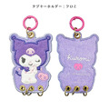 Sanrio 三麗鷗 造型刺繡鑰匙圈 (愛心款) Kitty 酷洛米 花小兔_2