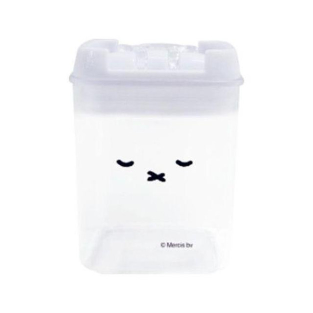 米飛兔 透明調味收納罐 270ml (閉眼大臉款)