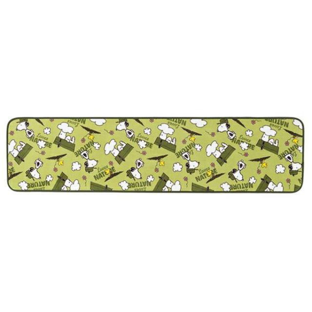 史努比 長方形短絨地墊 180x45cm (綠屋頂款)
