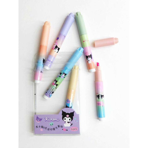 Sanrio 三麗鷗 酷洛米 6色螢光筆