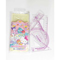 Sanrio 三麗鷗 大集合 三角尺組 (紫款)
