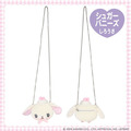 ▲新品特價 Sanrio 三麗鷗 x 粧美堂 蜜糖邦尼 白兔 絨毛造型斜背包 (夢幻幽靈甜點屋)_1