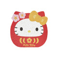 Sanrio 三麗鷗 造型刮泥絲圈地墊 (達摩款) Kitty 美樂蒂 布丁狗 大耳狗_1