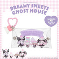 ▲新品特價 Sanrio 三麗鷗 x 粧美堂 大集合 PVC扣式收納包附扣環 (夢幻幽靈甜點屋)