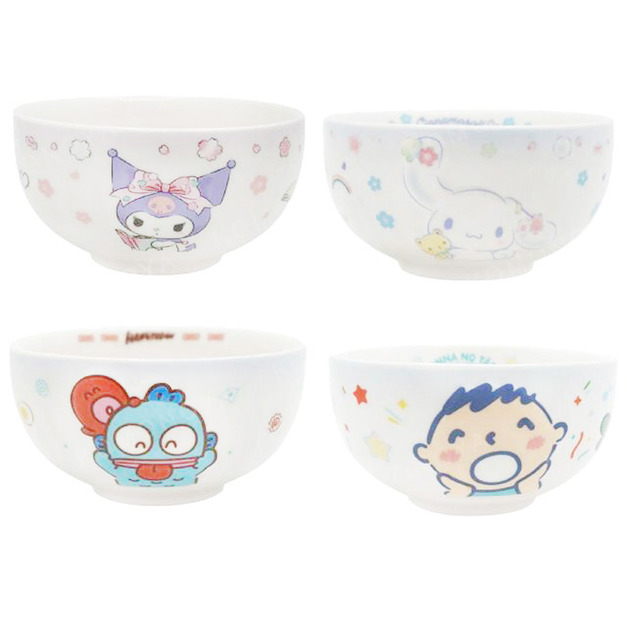 Sanrio 三麗鷗 陶瓷碗 大寶 人魚漢頓 大耳狗 酷洛米