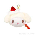 Sanrio 三麗鷗 絨毛造型伸縮票卡零錢包 (草莓鮮奶油蛋糕) Kitty Piano_5
