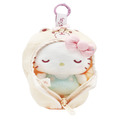 Sanrio 三麗鷗 Hello Kitty 絨毛玩偶吊飾 (睡袋款)