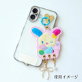 Sanrio 三麗鷗 造型刺繡鑰匙圈 (愛心款) Kitty 酷洛米 花小兔_4