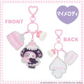▲新品特價 Sanrio 三麗鷗 x 粧美堂 美樂蒂 壓克力三連鑰匙圈 (夢幻幽靈甜點屋)_1