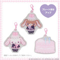 ▲新品特價 Sanrio 三麗鷗 x 粧美堂 蜜糖邦尼 壓克力三連鑰匙圈 (夢幻幽靈甜點屋)_3