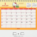 ▲新品特價 Sanrio 三麗鷗 Hello Kitty 2027 線圈桌曆 L_3