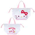 Sanrio 三麗鷗 手提束口便當袋 (2026新生活) Kitty 美樂蒂 大耳狗 酷洛米_1