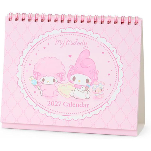 ▲新品特價 Sanrio 三麗鷗 美樂蒂 2027 線圈桌曆 L